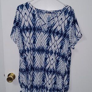 Bobbie Brooks Top Shirt Dress Long Top Plus Size